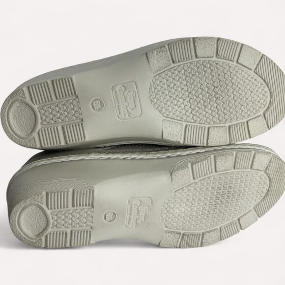 Finn Comfort Shoes Sponarid Leather German Made Women's 8.5 MINT Beige - Picture 11 of 15